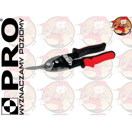 Nożyce do blachy lewe NB-01-L25 250 mn PRO nr. 3-01-23-NB-001
